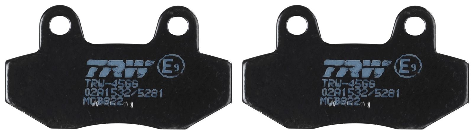 set placute frana,frana disc TRW Organic Allround MCB822