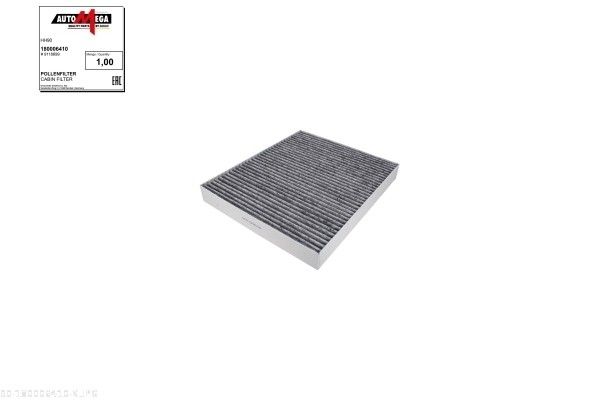 Filtru, aer habitaclu AUTOMEGA 180006410
