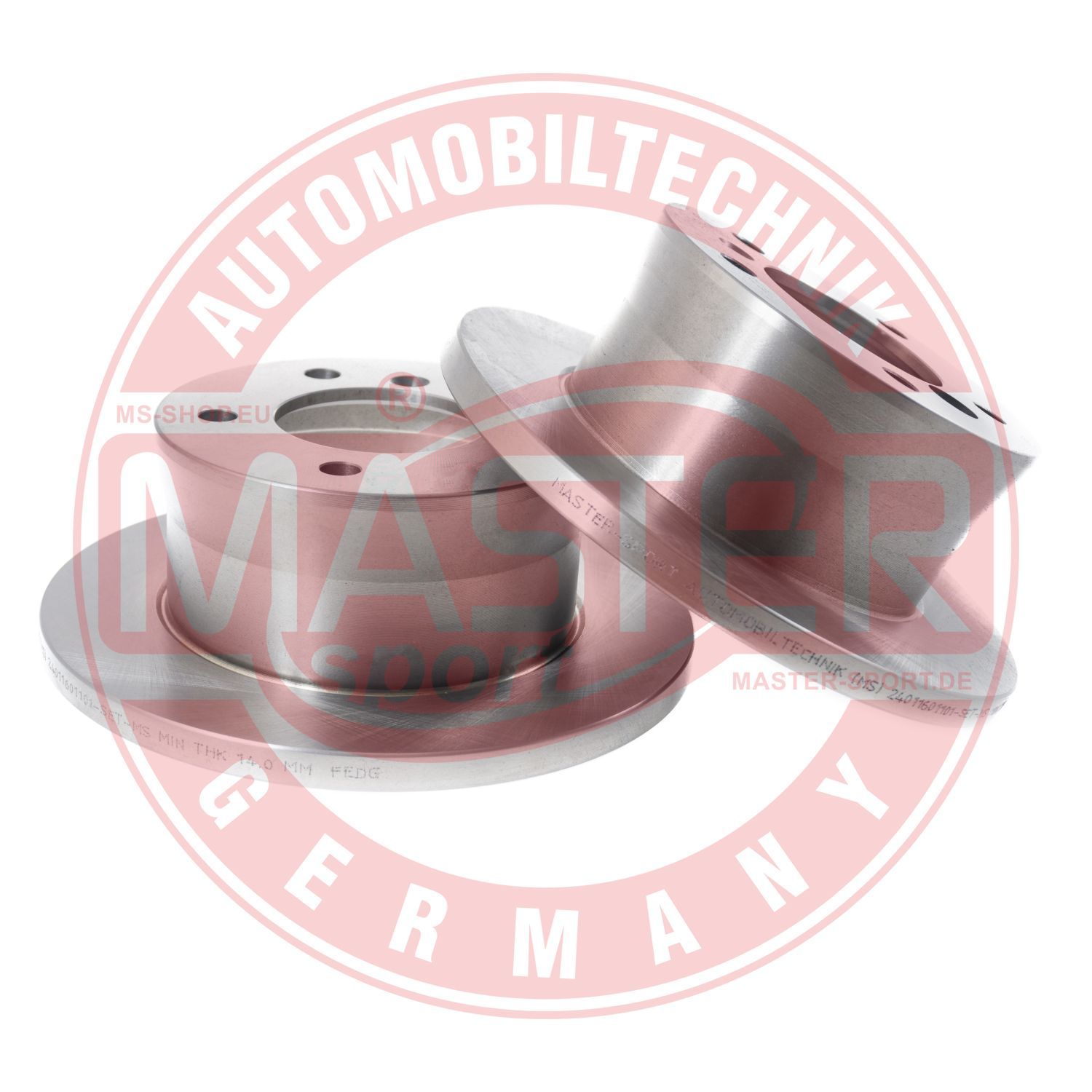 Tarcza hamulcowa MASTER-SPORT GERMANY 24011601101-SET-MS
