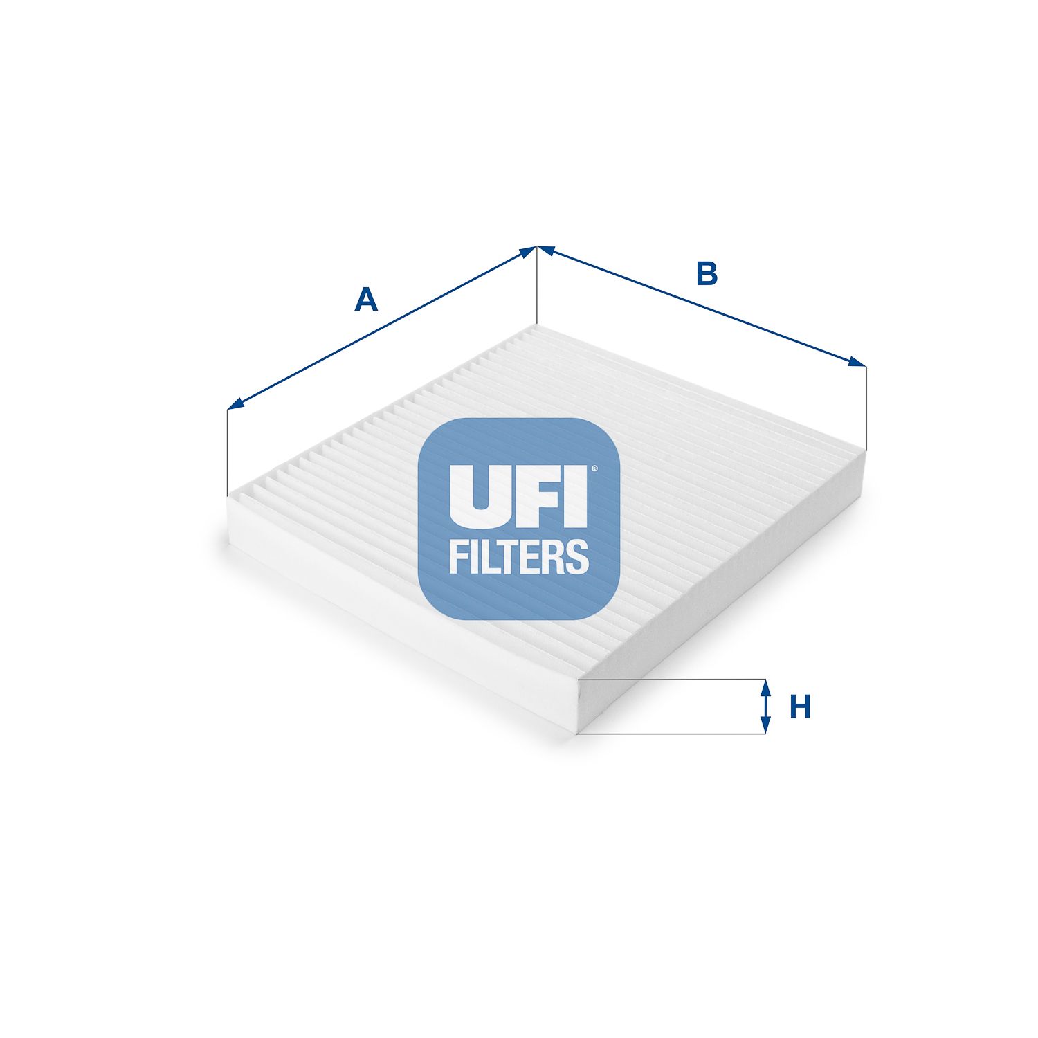 Filtr, vzduch v interiéru UFI 53.150.00