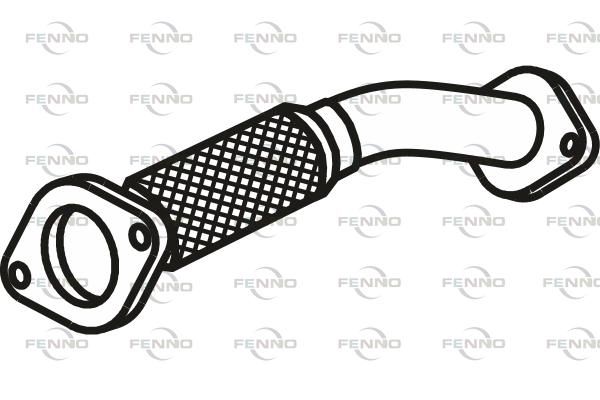 Rura wydechowa FENNO P49034