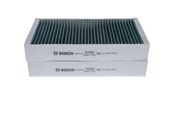 Filtr, wentylacja przestrzeni pasażerskiej BOSCH 0 986 628 560