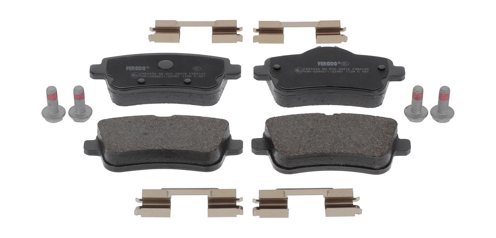 set placute frana,frana disc FERODO FDB4169