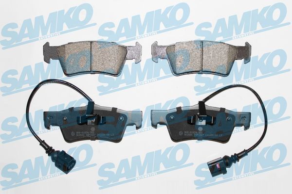 Sada brzdových destiček, kotoučová brzda SAMKO 5SP1667