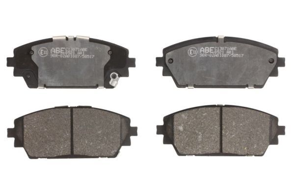 set placute frana,frana disc ABE C13071ABE