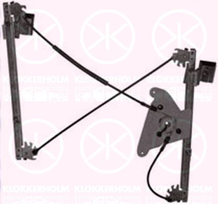 Mecanism actionare geam KLOKKERHOLM 00181804