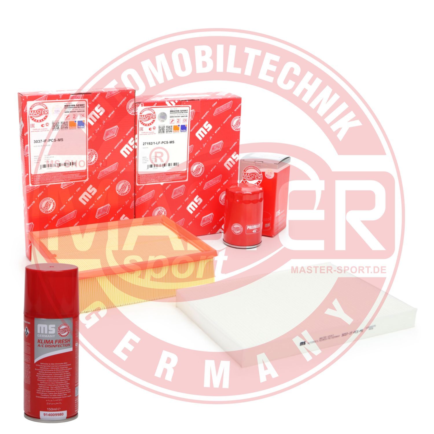 E-shop Filter - Sada MASTER-SPORT GERMANY 450001752P