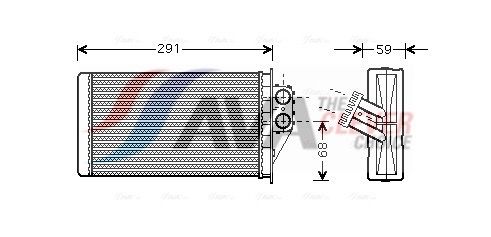 Теплообменник, отопление салона