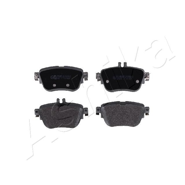 Zestaw klocków hamulcowych, hamulce tarczowe ASHIKA 51-00-0540