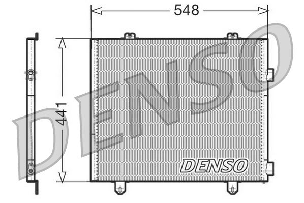 Skraplacz, klimatyzacja DENSO DCN23025