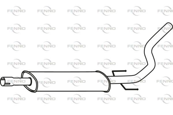 Tłumik środkowy FENNO P49029