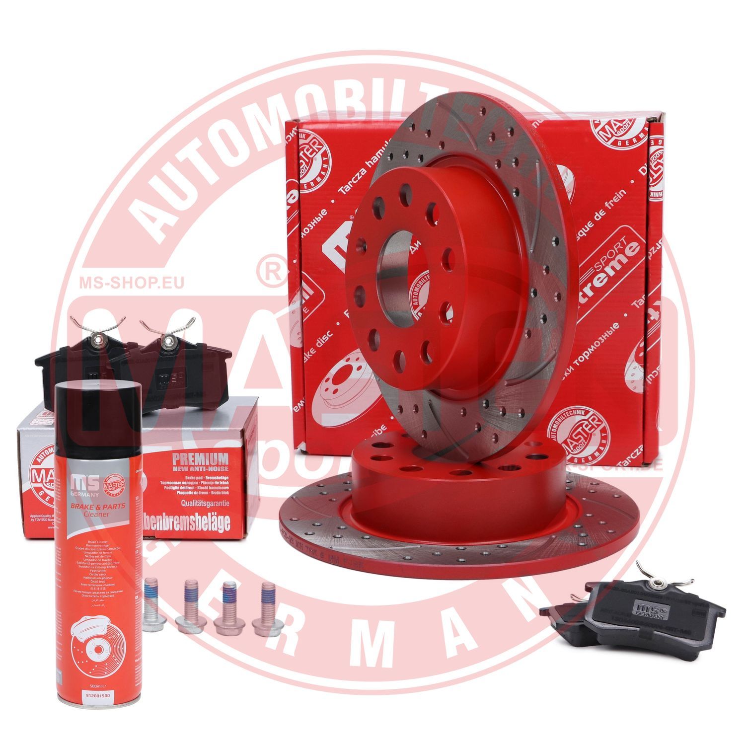 E-shop Sada bŕzd, Kotúčová brzda MASTER-SPORT GERMANY 201022772P
