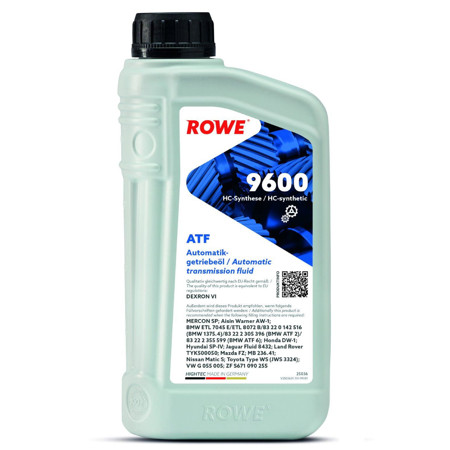 ulei de transmisie ROWE HIGHTEC ATF 9600 25036-0010-99