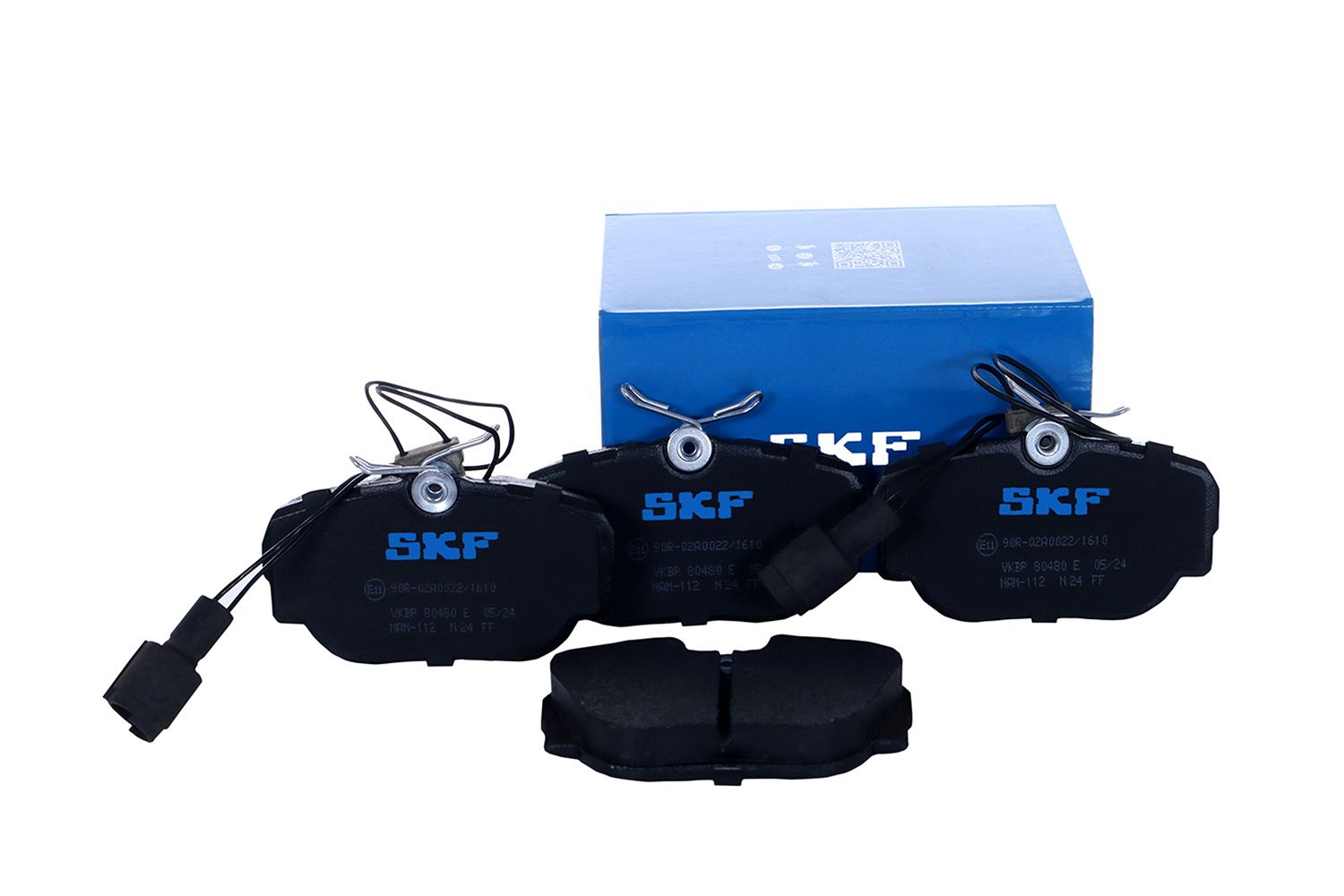 Sada brzdových platničiek kotúčovej brzdy SKF VKBP 80480 E