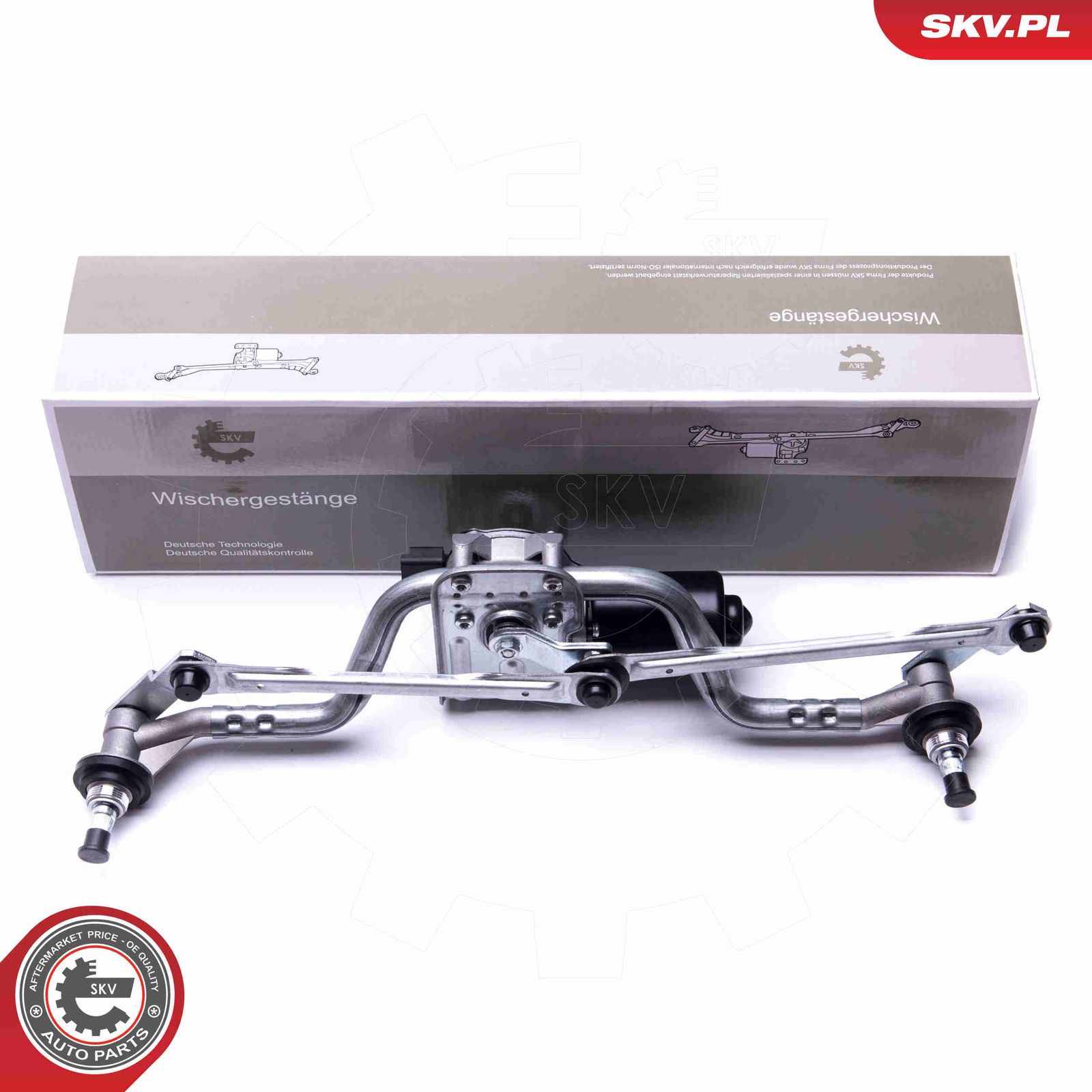 Система тяг и рычагов привода стеклоочистителя