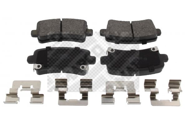Zestaw klocków hamulcowych, hamulce tarczowe MAPCO 6860
