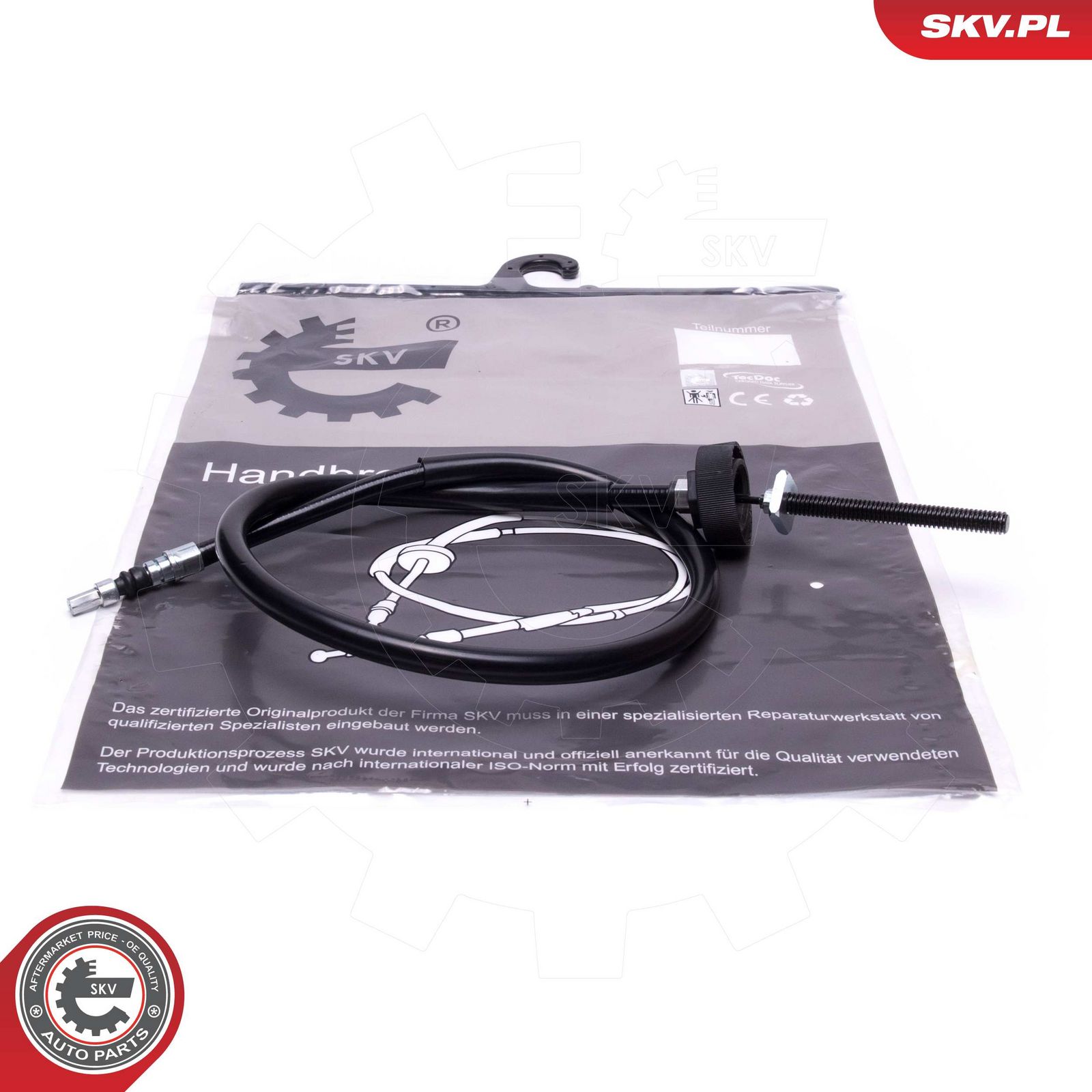 Cablu, frana de parcare ESEN SKV 26SKV864