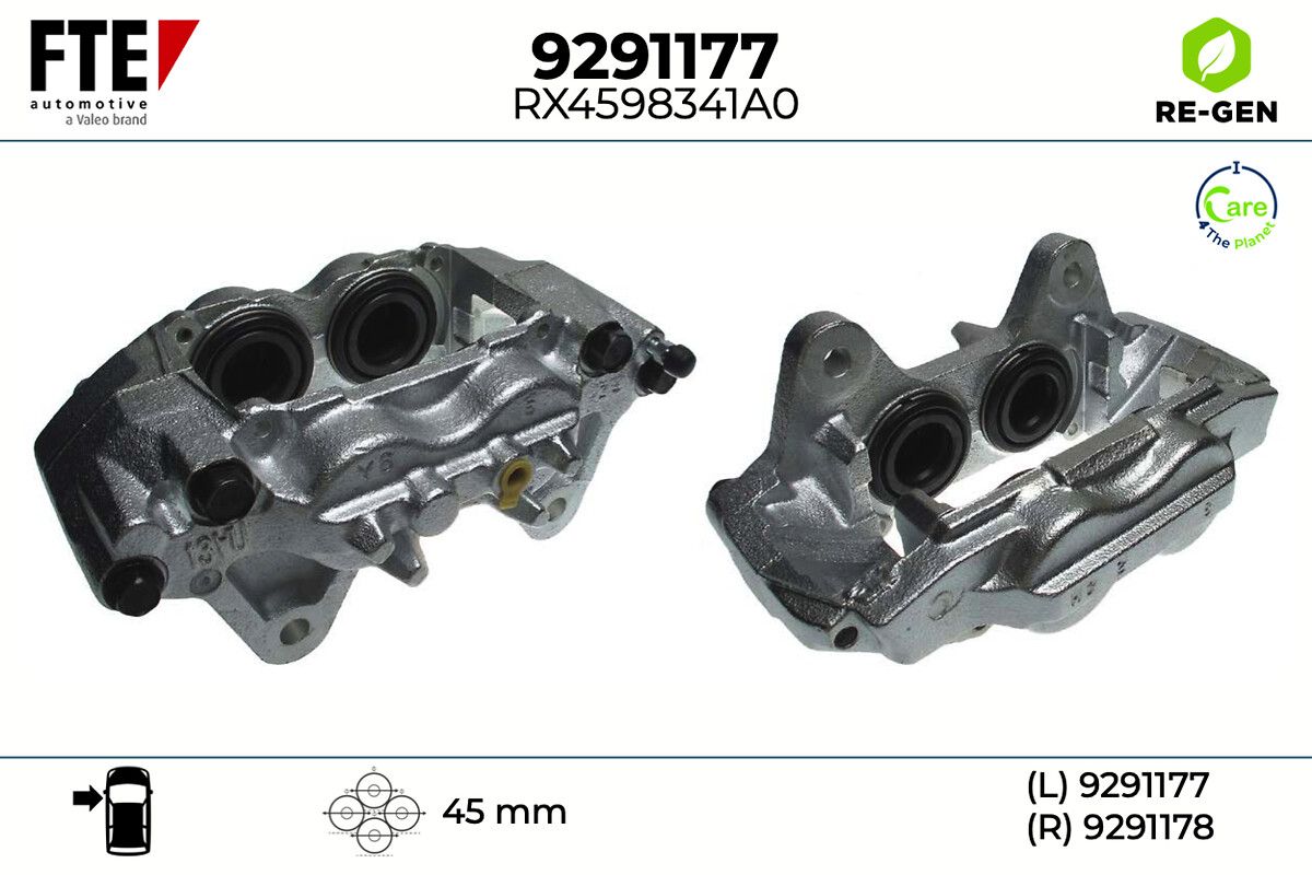 Etrier frana FTE 9291177