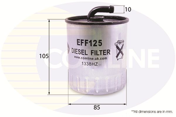Filtr paliwa COMLINE EFF125