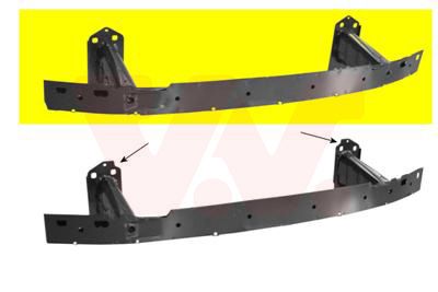Levně Nosník, nárazník VAN WEZEL 0628560