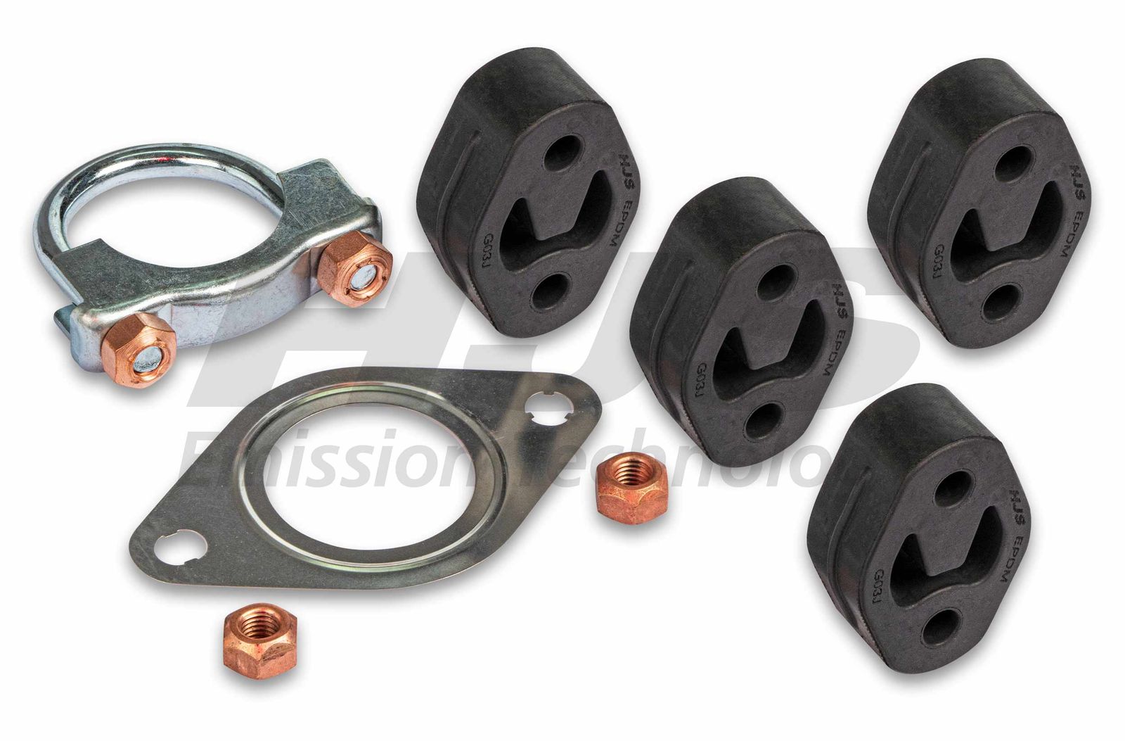 Set montare, sistem de esapament HJS 82 15 6620