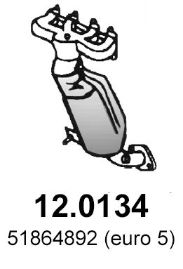 Katalizator ASSO 12.0134