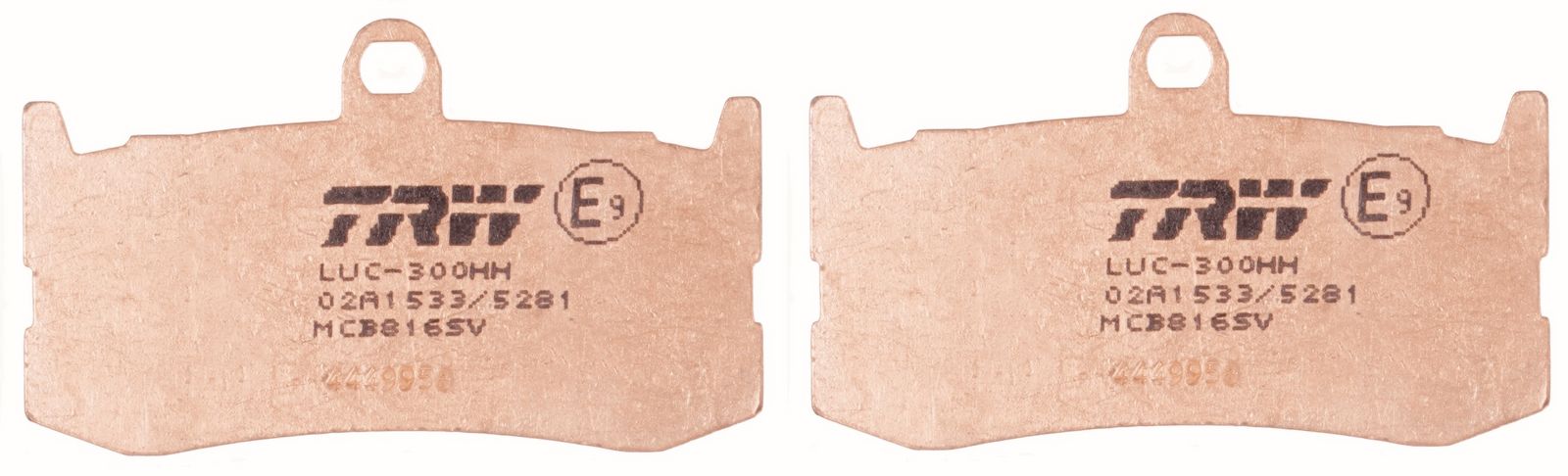 Kit de plaquettes de frein, frein à disque