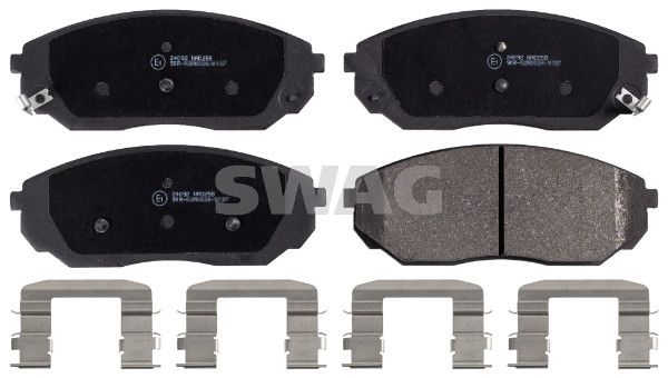 Sada brzdových destiček, kotoučová brzda SWAG 91 91 6471