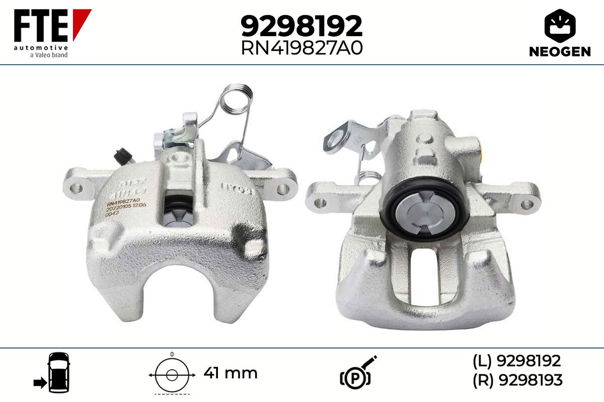 Etrier frana FTE NEOGEN 9298192