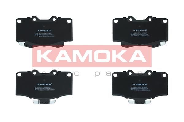Sada brzdových platničiek kotúčovej brzdy KAMOKA JQ1013704