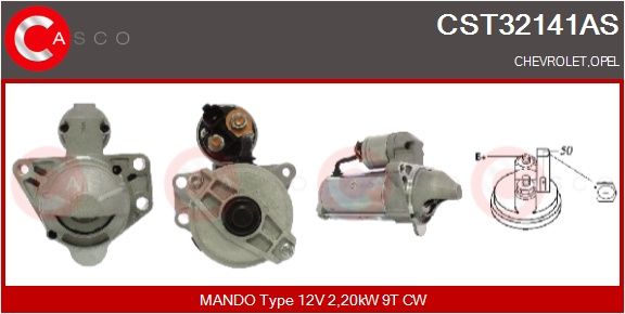 Levně Startér CASCO CST32141AS
