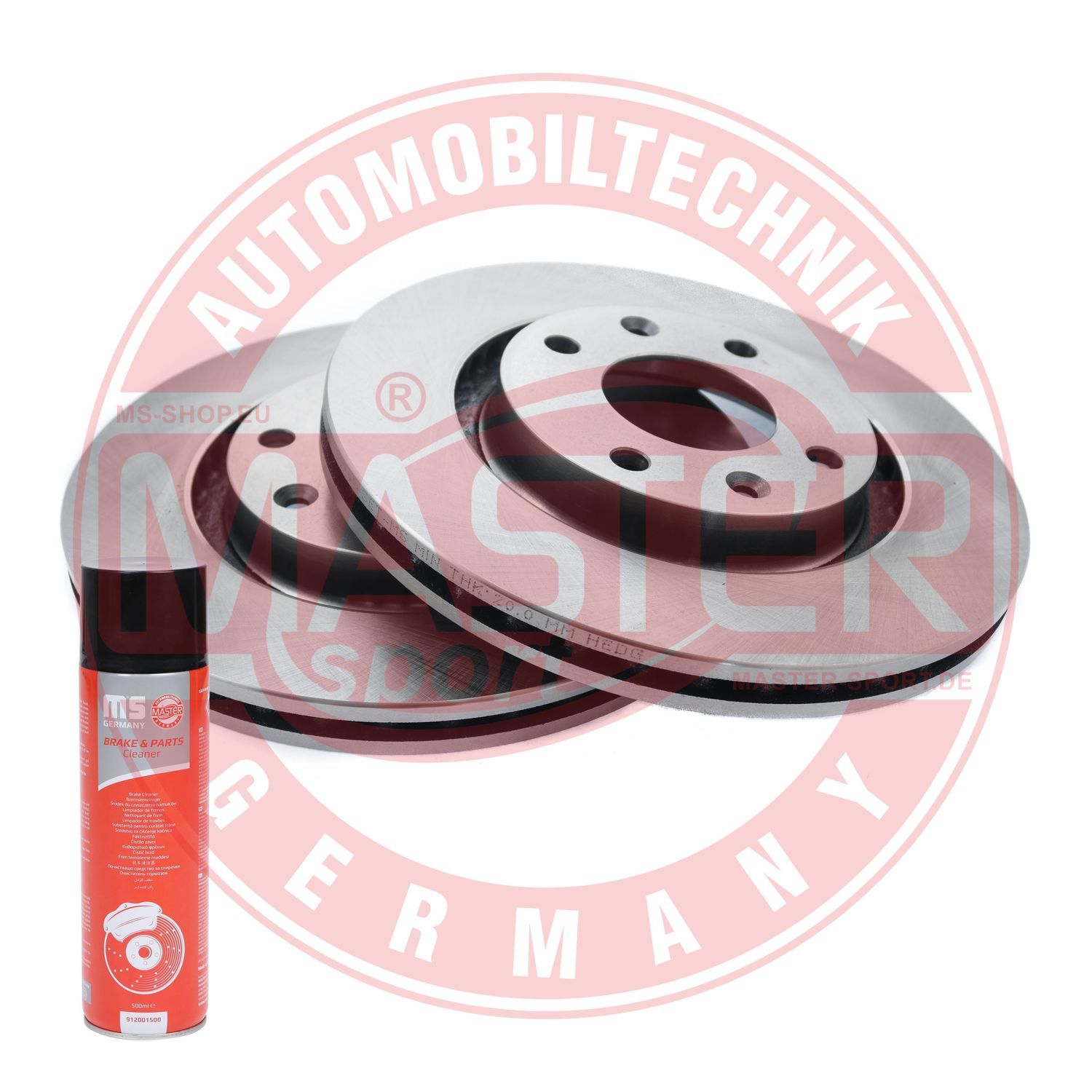 Tarcza hamulcowa MASTER-SPORT GERMANY 24012201941-SET-MSP