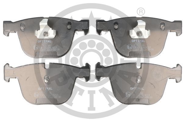 Zestaw klocków hamulcowych, hamulce tarczowe OPTIMAL BP-12497