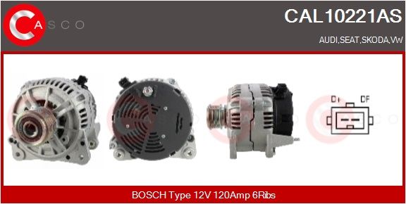 Levně generátor CASCO CAL10221AS