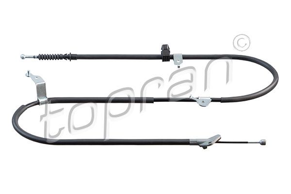 Cablu, frana de parcare TOPRAN 601 567