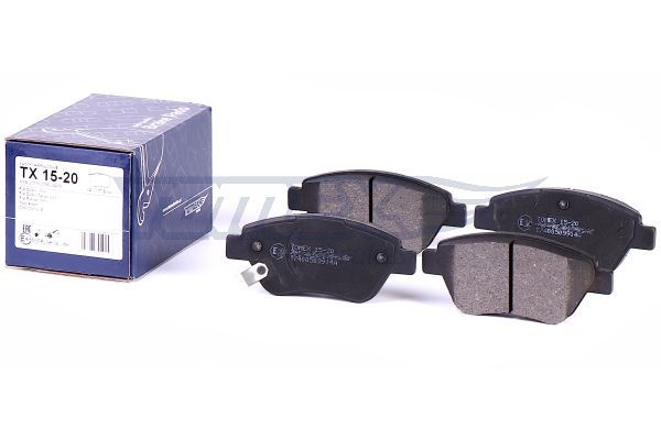 Levně Sada brzdových destiček, kotoučová brzda TOMEX Brakes 15-20