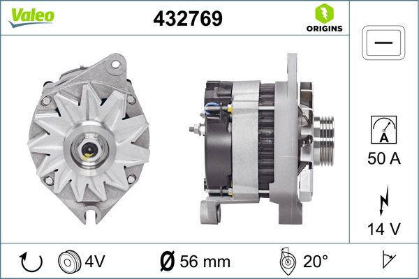 Alternator VALEO 432769