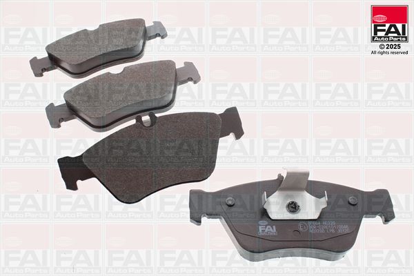 Zestaw klocków hamulcowych, hamulce tarczowe FAI AUTOPARTS BP664
