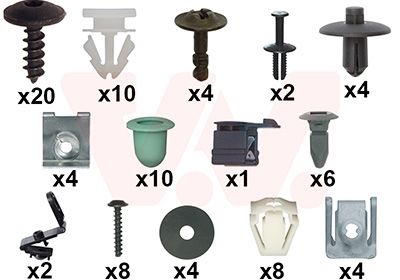 Set montaj, bara protectie VAN WEZEL 0370794