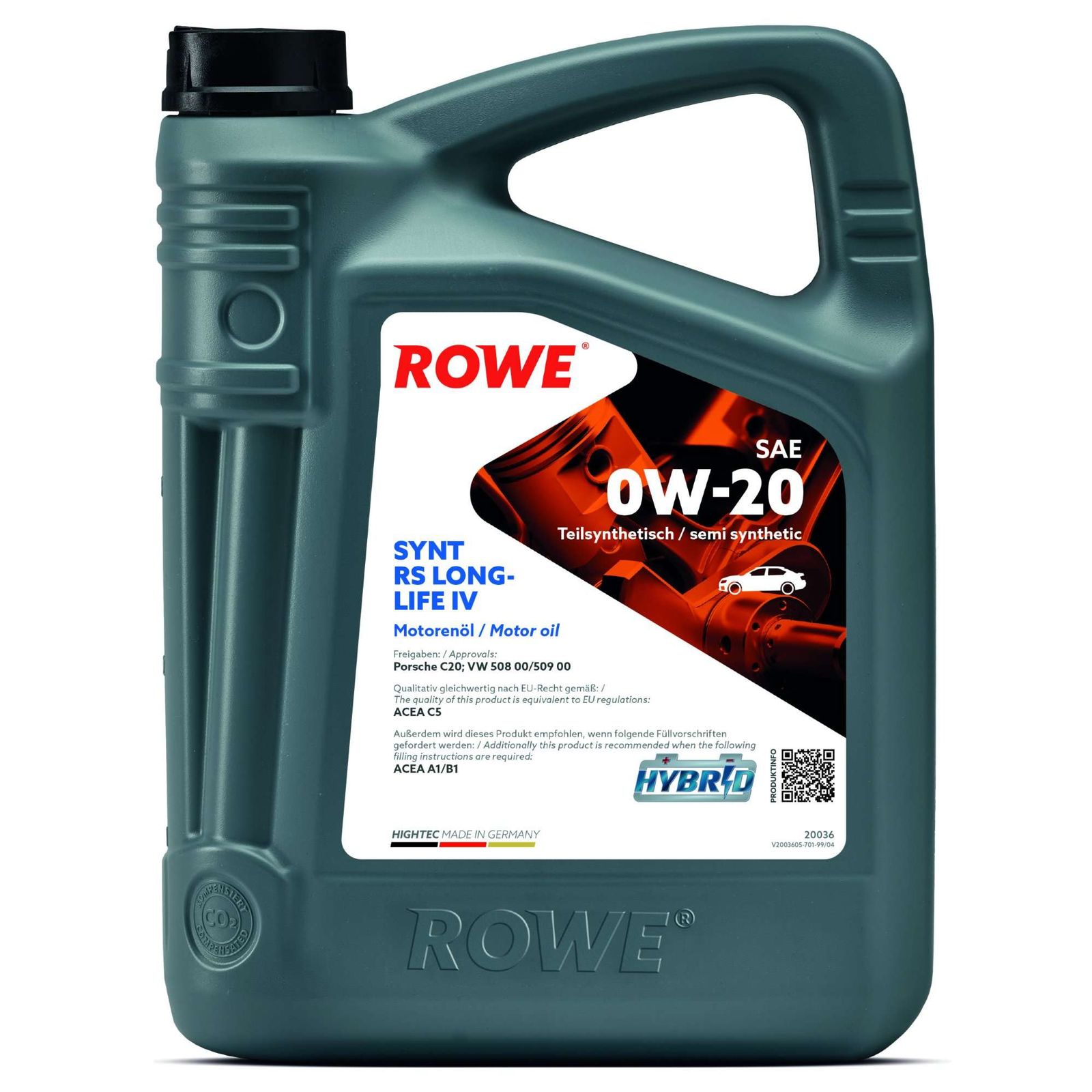 Engine Oil 0W20