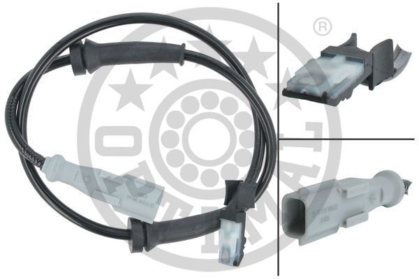 Czujnik, prędkość obrotowa koła OPTIMAL 06-S512