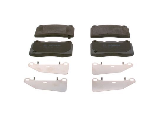 Zestaw klocków hamulcowych, hamulce tarczowe BOSCH 0 986 494 395