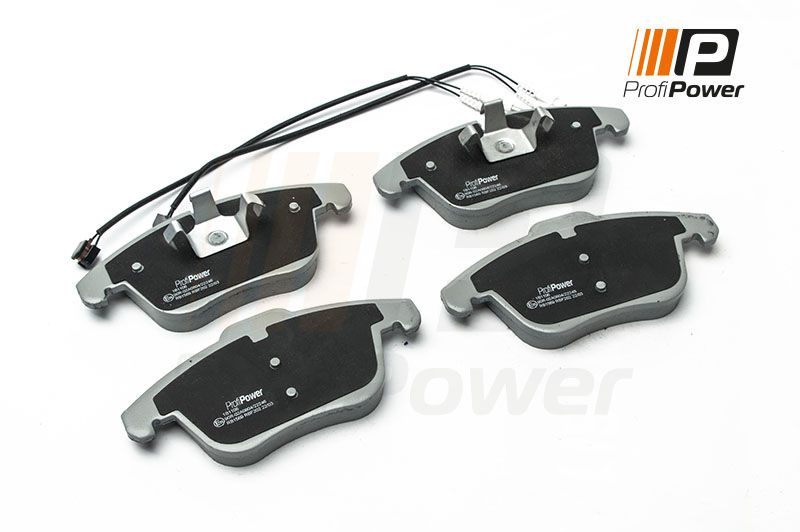 Levně Sada brzdových destiček, kotoučová brzda ProfiPower 1B1106