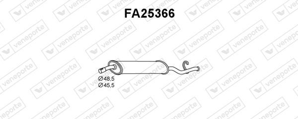 Silencieux arrière