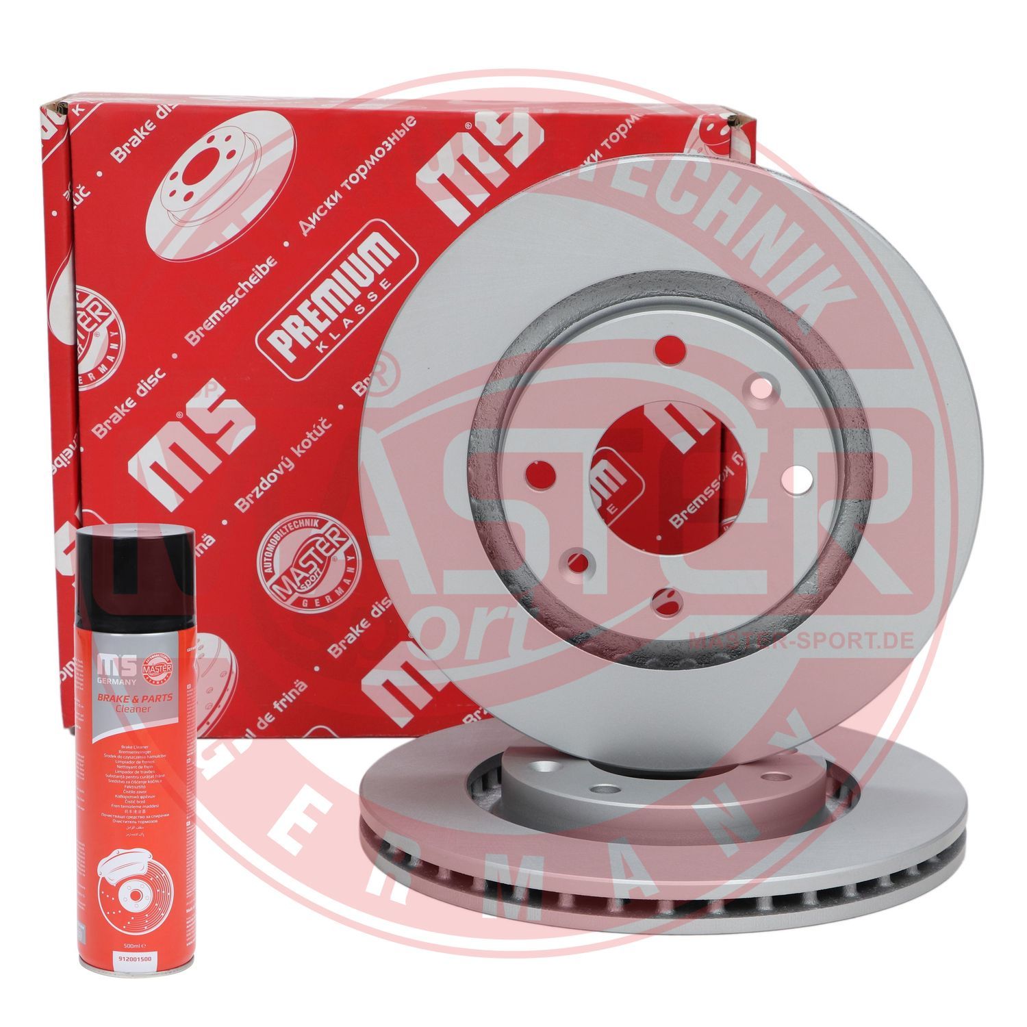 Tarcza hamulcowa MASTER-SPORT GERMANY 24012201941PR-SET-MSP