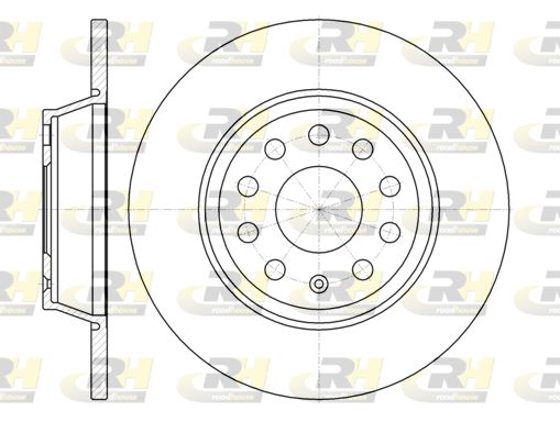 Tarcza hamulcowa ROADHOUSE 6973.00