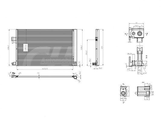 Skraplacz, klimatyzacja HART 636 943