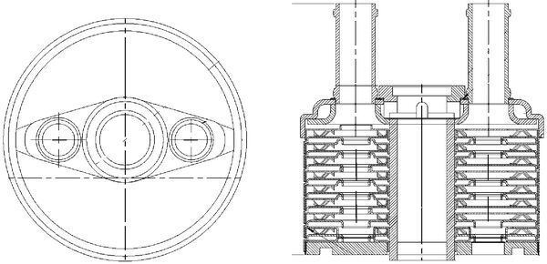 Chłodnica oleju, automatyczna przekładnia MAHLE CLC 179 000S