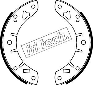 Zestaw szczęk hamulcowych FRI.TECH. 1007.018