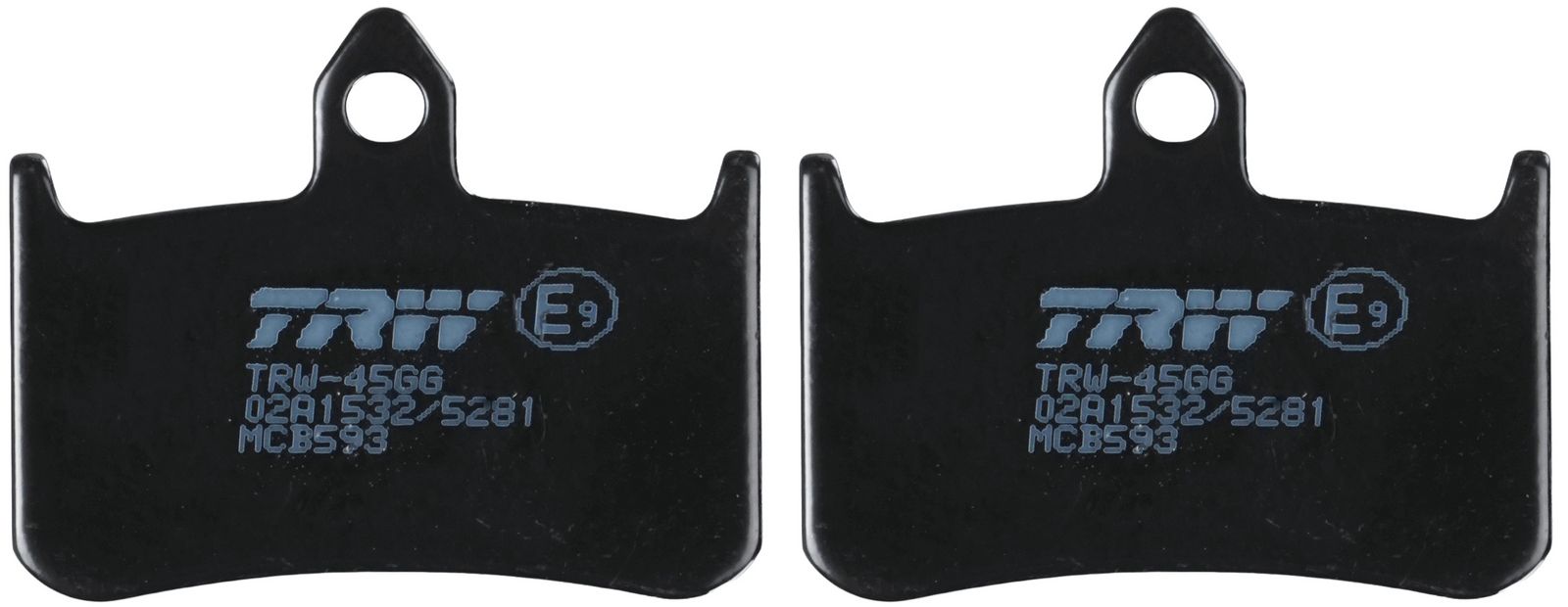set placute frana,frana disc TRW Organic Allround MCB593